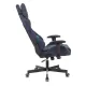 Кресло игровое геймерское Бюрократ VIKING KNIGHT LT27 FABRIC синий крестовина металл. Фото товара с разных ракурсов.